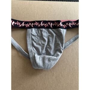 VTG RARE WAXX jockstrap men’s underwear gray XL